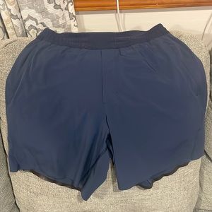 Lululemon men’s navy shorts, size medium